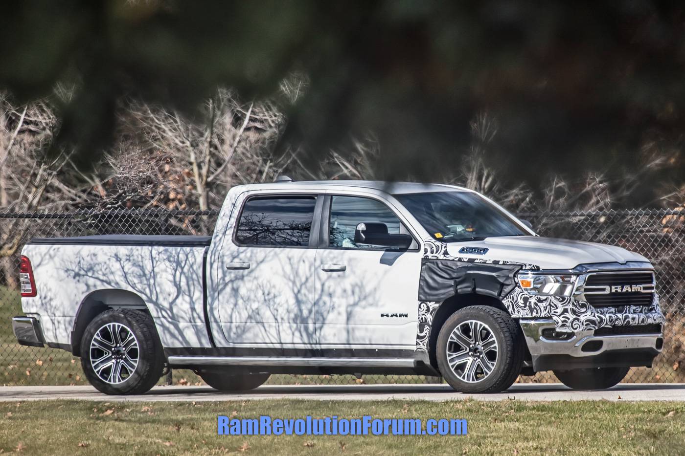 Ram 1500 REV Ram EV Pickup Mule Spied Testing For First Time! IRS Confirmed ram1500-ev-pickup-truck-1