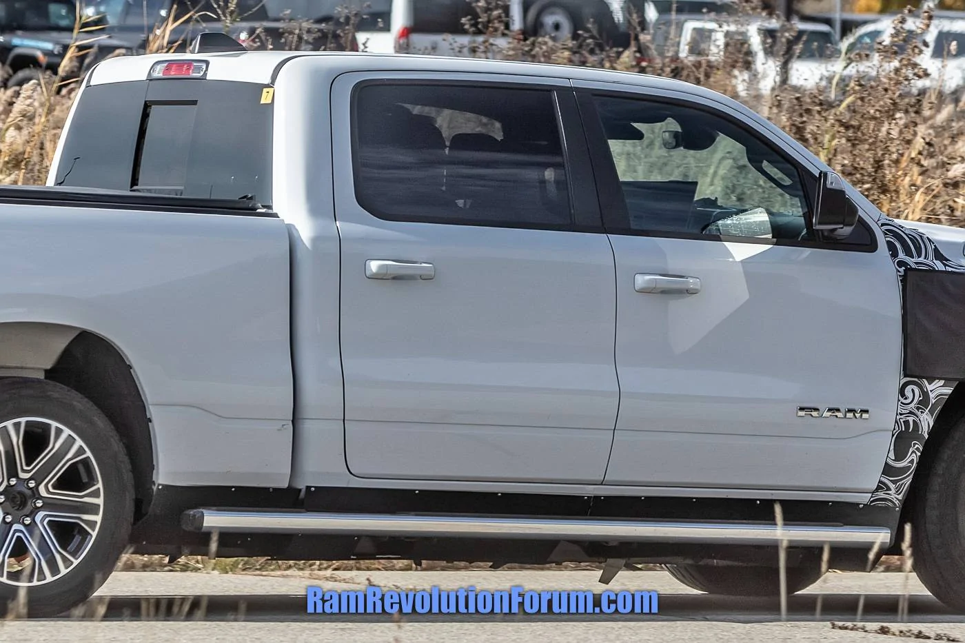 Ram 1500 REV Ram EV Pickup Mule Spied Testing For First Time! IRS Confirmed ram1500-ev-pickup-truck-9