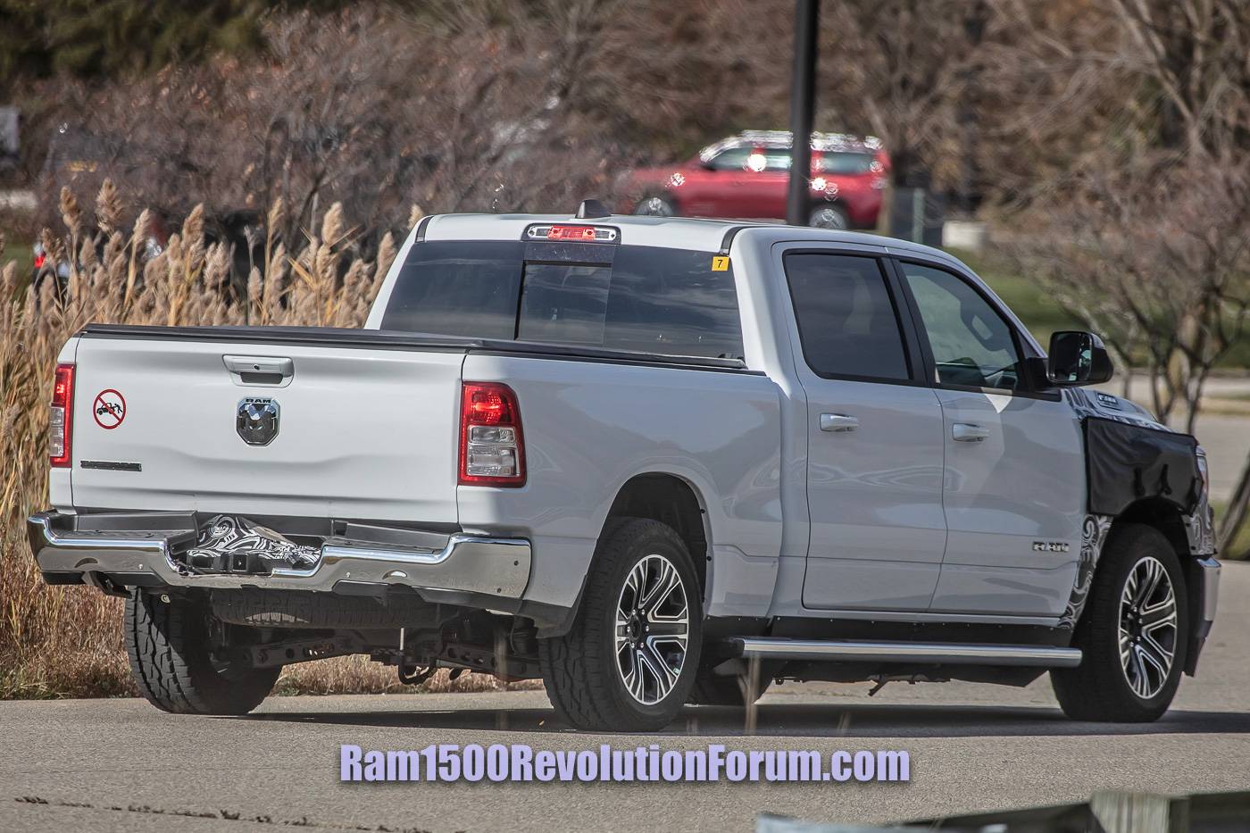 Ram 1500 REV 📸 Ram 1500 Revolution EV Pickup Mule Spied Benchmarking F-150 Lightning, Hummer EV, Rivian R1T ram1500-revolution-ev-electric-pickup-mule-benchmarking-13