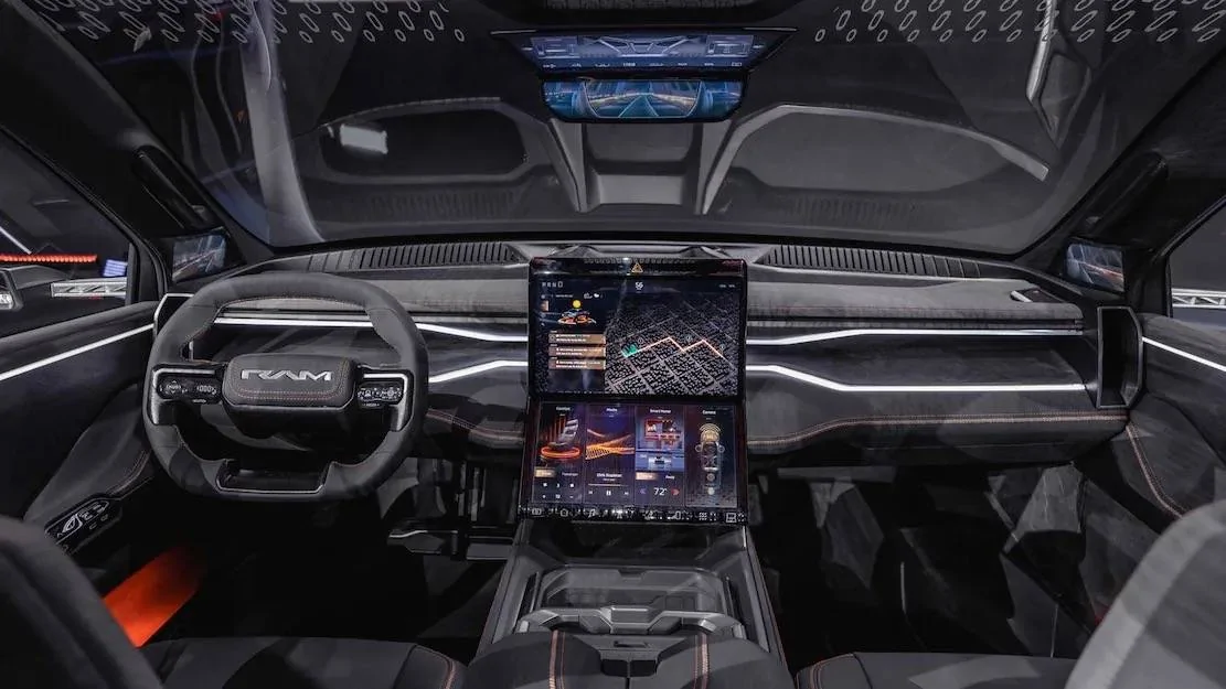 Ram 1500 REV 2024 Ram 1500 Revolution EV Truck Concept Official Reveal! ⚡️🐏 Ram-1500-Revolution-EV-pickup-truck-concept-reveal-43 Larg