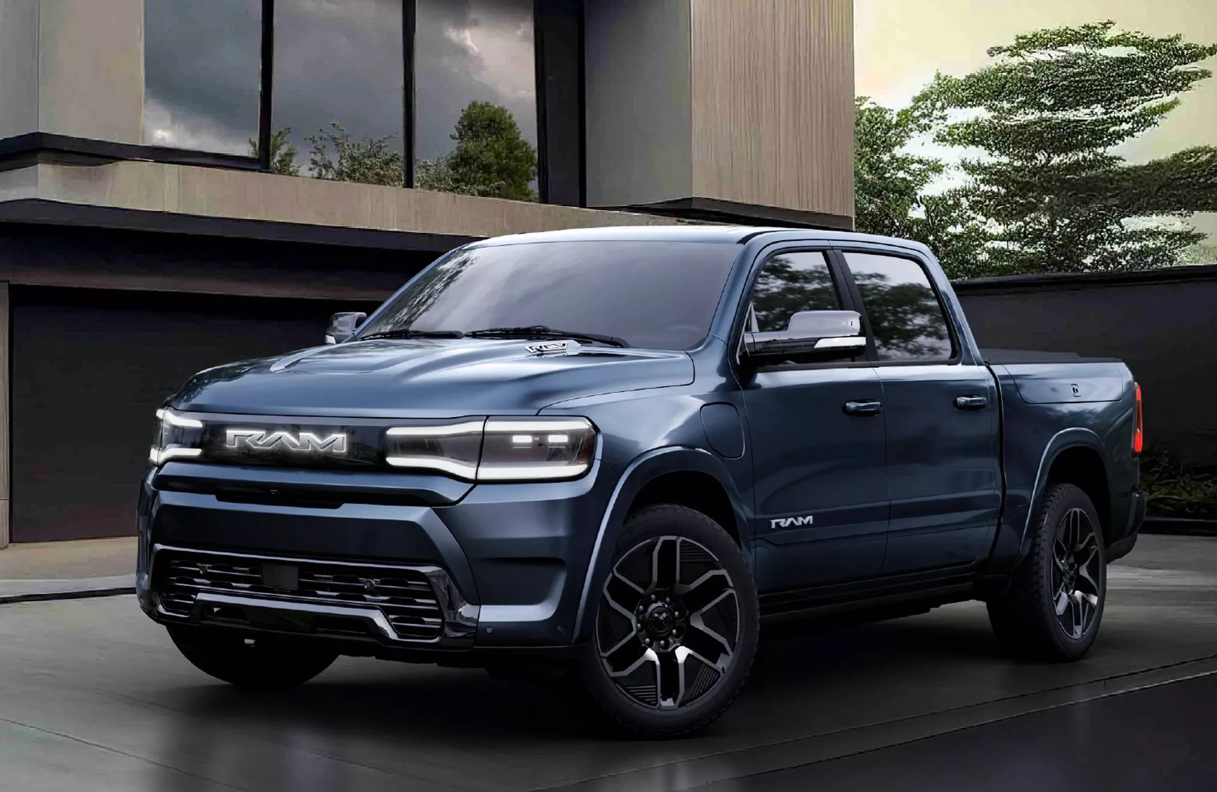 Ram 1500 REV Production 2025 Ram REV 1500 Official Photos Gallery! Exterior, Interior, Frunk 2025-RAM-1500-REV-Electric-Pickup-3