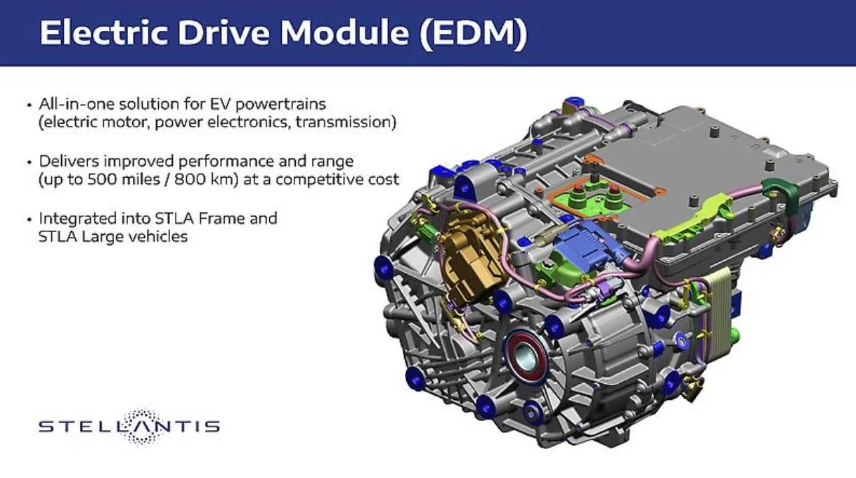 Ram 1500 REV Ram 1500 REV will be powered by New Electric Drive Module (EDM) which "will help each platform achieve driving range up to 500 miles (800 km)." Ram 1500 REV EDM