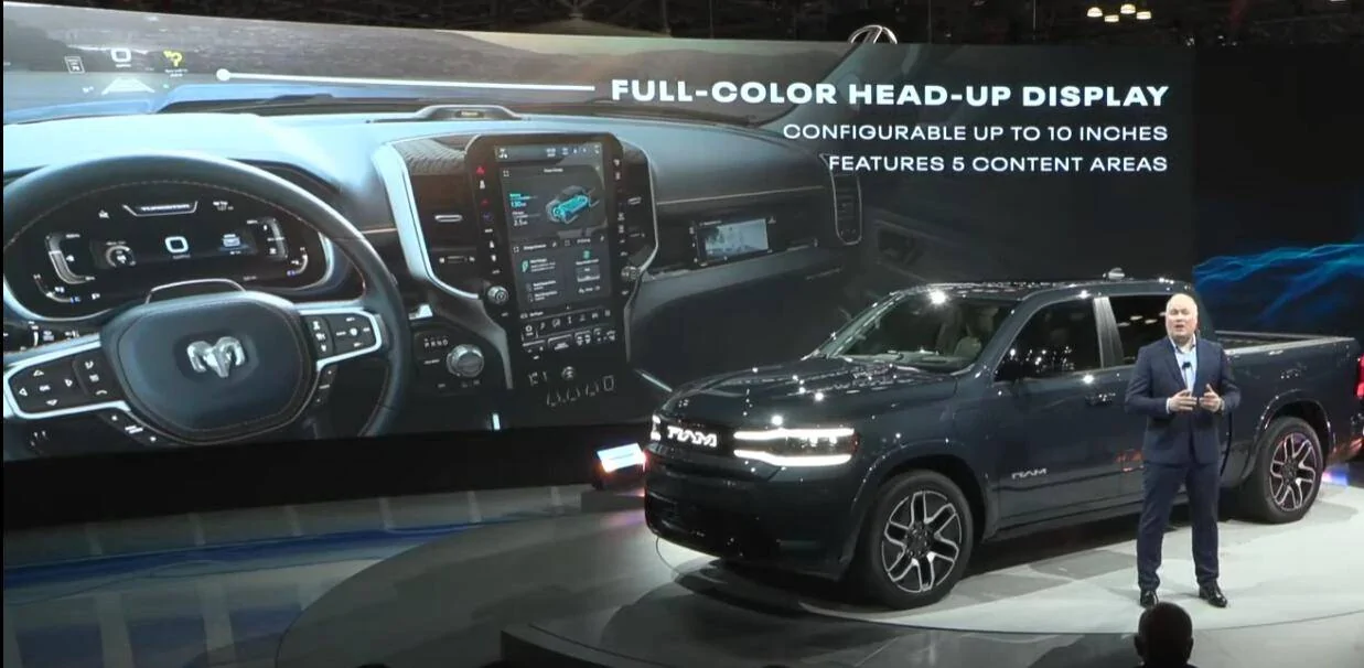 Ram 1500 REV Ram 1500 REV Specs Released! Up to 500 Miles Range, 654 HP/ 620 lb-ft, 14,000 LBS Towing, 2,700 LBS Payload 1680702942518-png