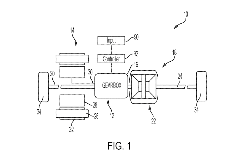 Ram 1500 REV 2 Speed Gearbox / Transmission for Ram 1500 REV possible (Stellantis patent) jeep-recon-ev-2-speed-gearbox-transmission-